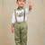 White embroidered cotton co ord set
