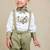 White embroidered cotton co ord set