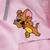 Pink embroidered cotton shirt