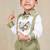 White embroidered cotton co ord set