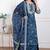 Doriyaan women's gota patti cotton kurta paired with palazzo and dupatta