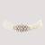 Gold plated pearl choker necklace set