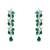 Gold plated green stone kundan choker necklace set