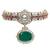 Gold plated multicolor kundan choker necklace set