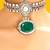 Gold plated multicolor kundan choker necklace set