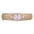 Gold plated kundan bangle