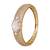 Gold plated kundan bangle