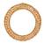Gold plated kundan bangle