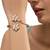 Gold plated kundan bangle
