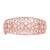 Rose Gold plated kundan bangle