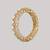 Gold plated kundan bangle