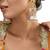 Two Toned multicolor Jhumkas