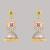 Two Toned multicolor Jhumkas