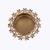 Traditional astonish flower design brass gold plated festival decorative deep / diya