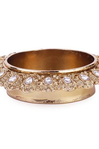 Traditional creative round and oval shape brass gold plated festival decorative deep / diya