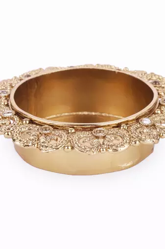 Traditional elegant peacock design brass gold plated festival decorative deep / diya