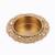 Traditional elegant peacock design brass gold plated festival decorative deep / diya
