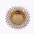 Traditional creative oval and round shape brass gold plated festival decorative deep / diya