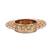 Traditional dazzling oval and round shape brass gold plated brown stone festival decorative deep / diya