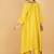 Yellow plain cotton silk Kurta Set