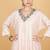 Ivory plain cotton silk Kurta Set
