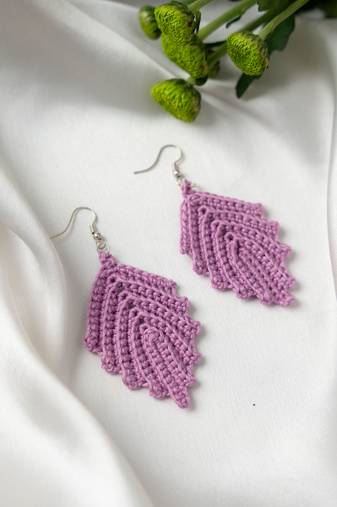 Lilac dream earrings