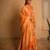 Yellow embroidered dupion silk Lehenga