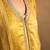 Lime-green plain chanderi kurta set