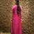 Mauve embroidered satin Kurta Set