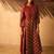 Maroon embroidered cotton kurta set