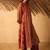 Maroon embroidered cotton kurta set
