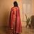 Maroon printed cotton Lehenga