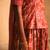 Maroon printed cotton Lehenga