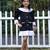 Black plain cotton dress