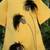 Yellow embroidered cotton dress