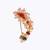 Traditional admirable oval shape gold plated maharashtrian nosepin / nath without piercing for women and girls