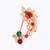Traditional amazing oval shape gold plated maharashtrian nosepin / nath without piercing for women and girls