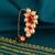 Traditional brilliant oval shape gold plated maharashtrian nosepin / nath without piercing for women and girls