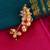 Traditional charming oval shape gold plated maharashtrian nosepin / nath without piercing for women and girls