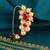 Traditional classy oval shape gold plated maharashtrian nosepin / nath without piercing for women and girls