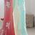 crush embroidered saree with sequins work unstitched blouse
