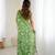 bright moss satin patta printed saree