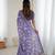 bright moss satin patta printed saree