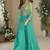 sea green jacket style palazzo readymade suit set for festive 