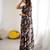 bright moss satin patta printed saree