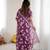 linen patta printed saree
