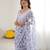 bright moss satin patta printed saree