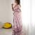 georgette printed saree with mirror work border