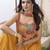 mustard colour palazzo style readymade suit set for festive