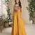 mustard colour palazzo style readymade suit set for festive